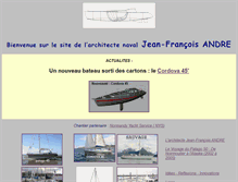 Tablet Screenshot of jfandre.com